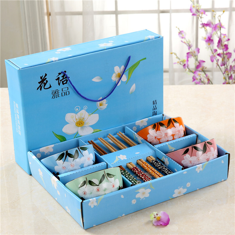 湖光花影 日式創意手繪陶瓷碗，三餐皆是風物詩